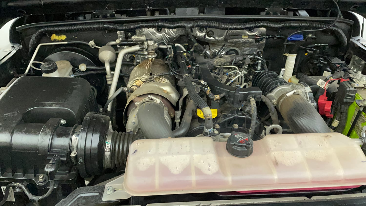 Used 2024 Mahindra Thar LX Hard Top Diesel MT 4WD Diesel Manual engine ENGINE RIGHT SIDE VIEW