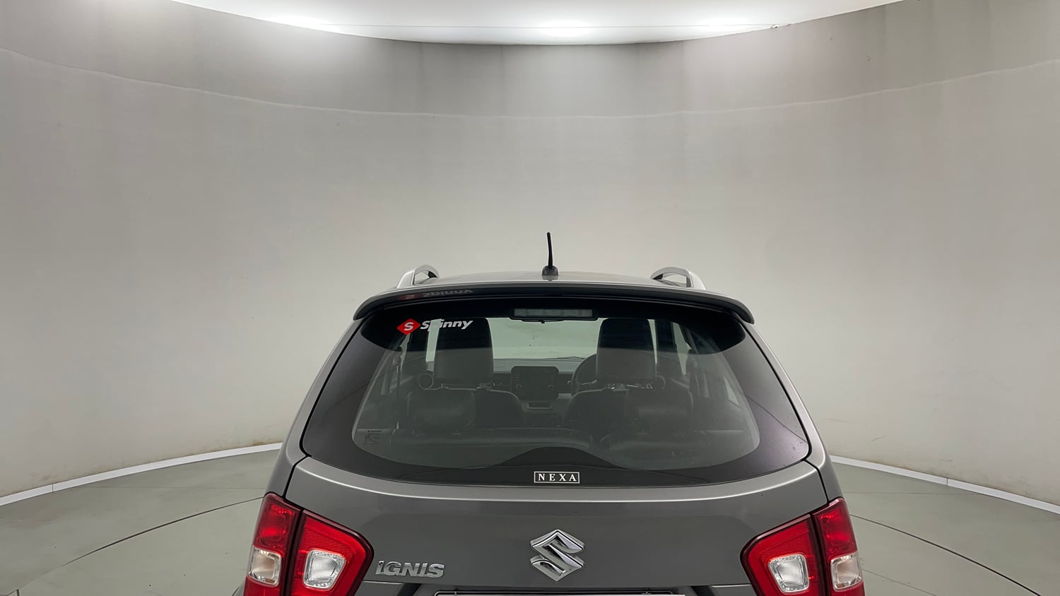 Used 2022 Maruti Suzuki Ignis Delta 1.2 MT Petrol Manual exterior BACK WINDSHIELD VIEW