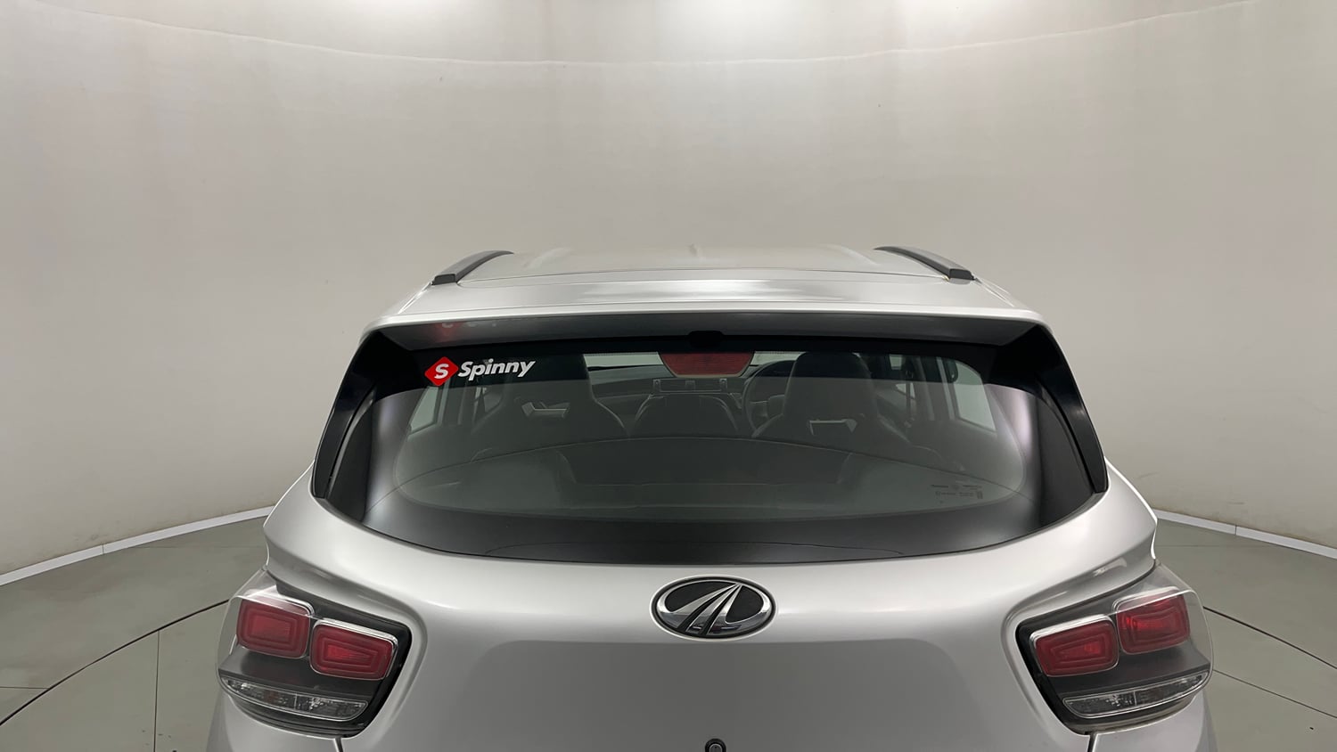 Used 2018 Mahindra KUV100 NXT K2 6 STR Petrol Manual exterior BACK WINDSHIELD VIEW