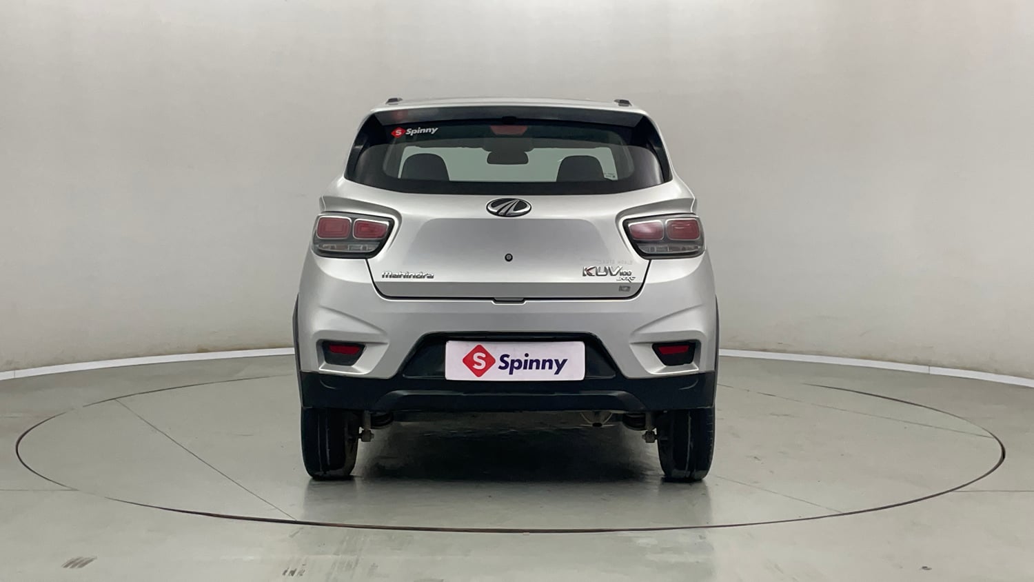 Used 2018 Mahindra KUV100 NXT K2 6 STR Petrol Manual exterior BACK VIEW