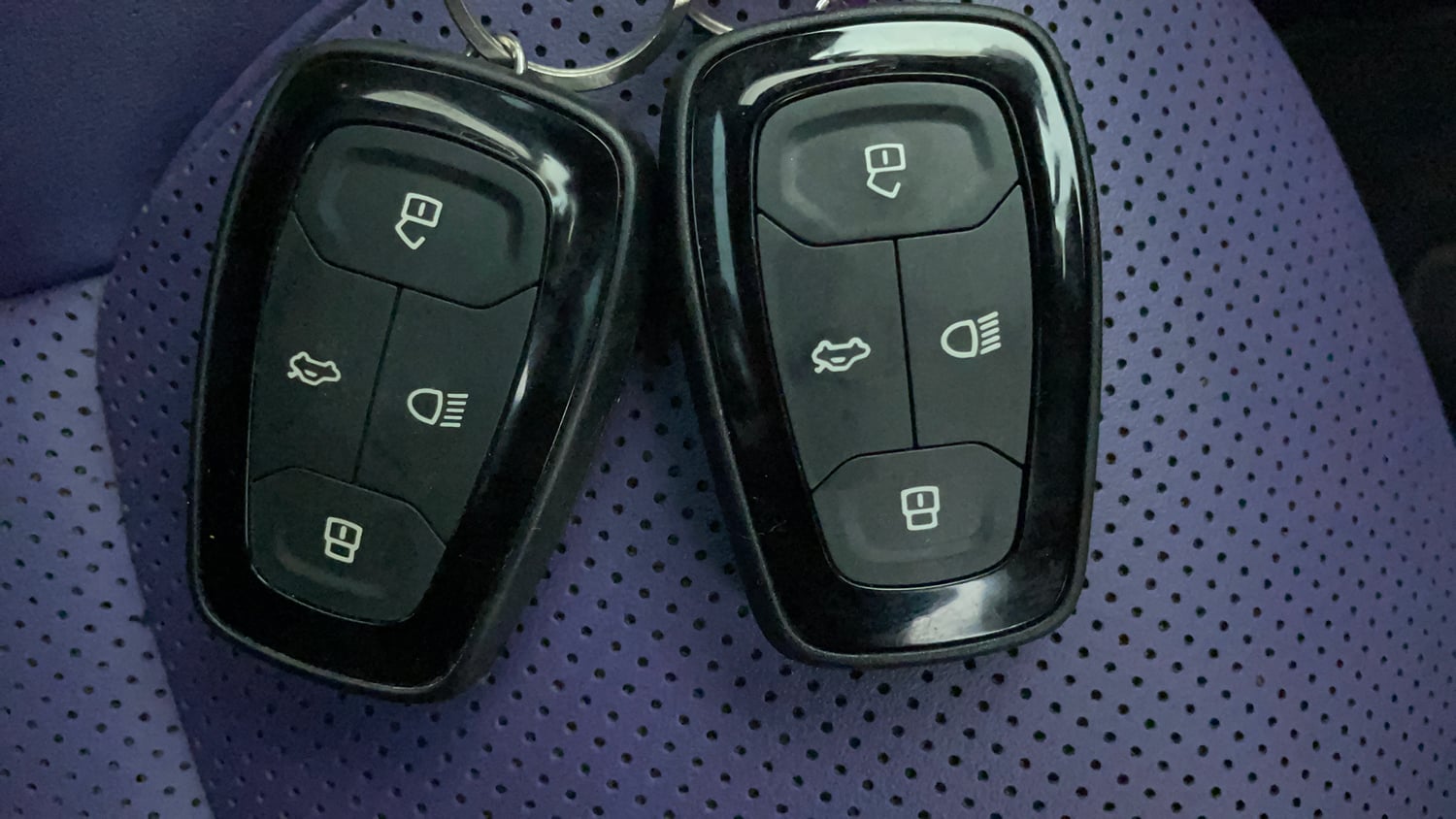 Used 2023 Tata Nexon Fearless Plus S Purple 1.2 Revotron Petrol 7DCA Dual Tone Petrol Automatic extra CAR KEY VIEW
