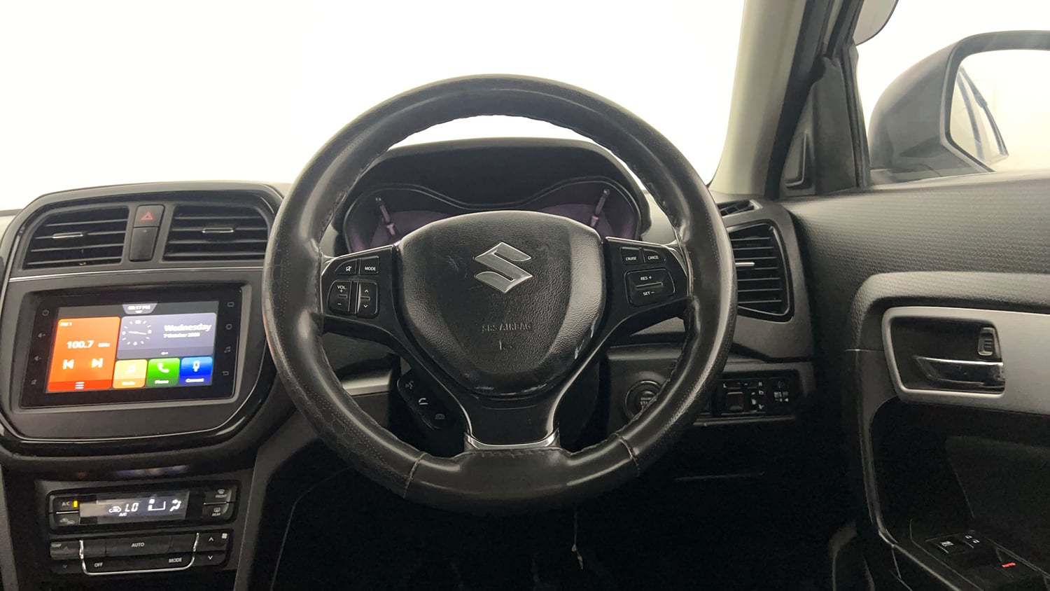 Used 2021 maruti-suzuki Vitara Brezza ZXi Petrol Manual interior STEERING VIEW