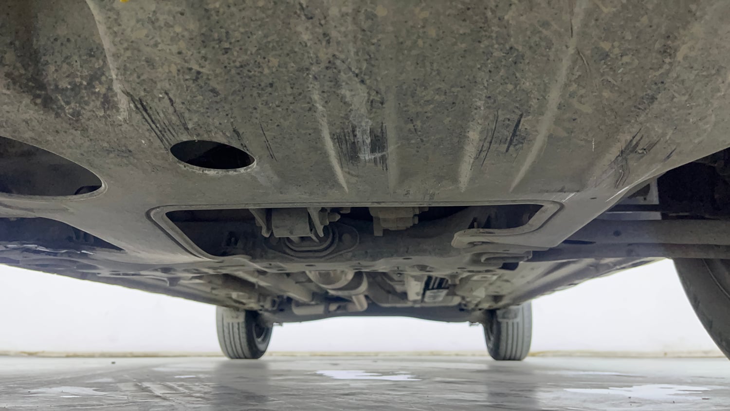 Used 2021 Hyundai Creta EX 1.5 Petrol Petrol Manual extra FRONT LEFT UNDERBODY VIEW