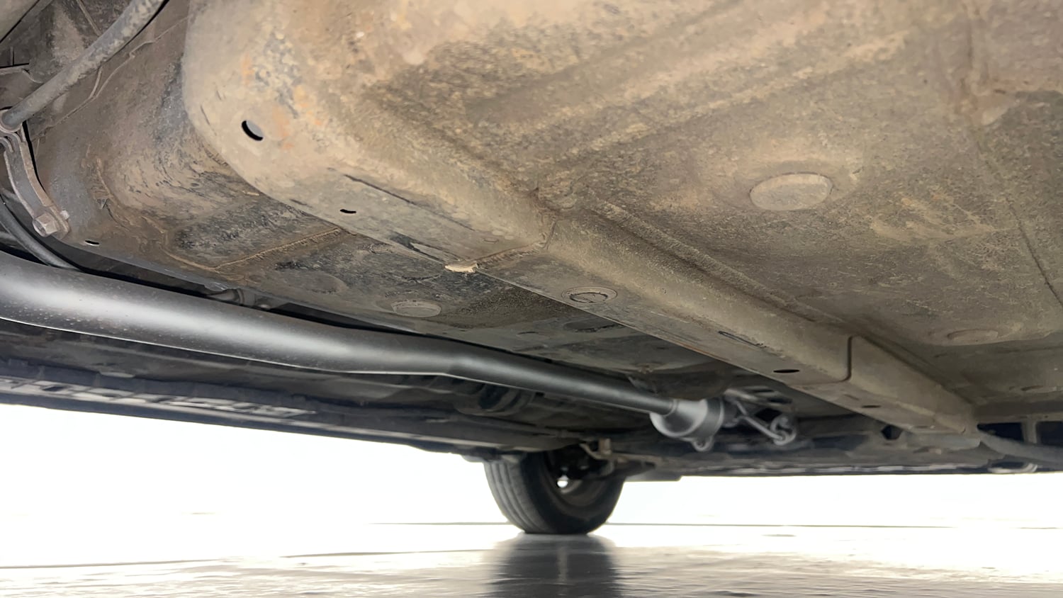 Used 2023 Hyundai Grand i10 Nios Sportz 1.2 Kappa VTVT Petrol Manual extra REAR RIGHT UNDERBODY VIEW