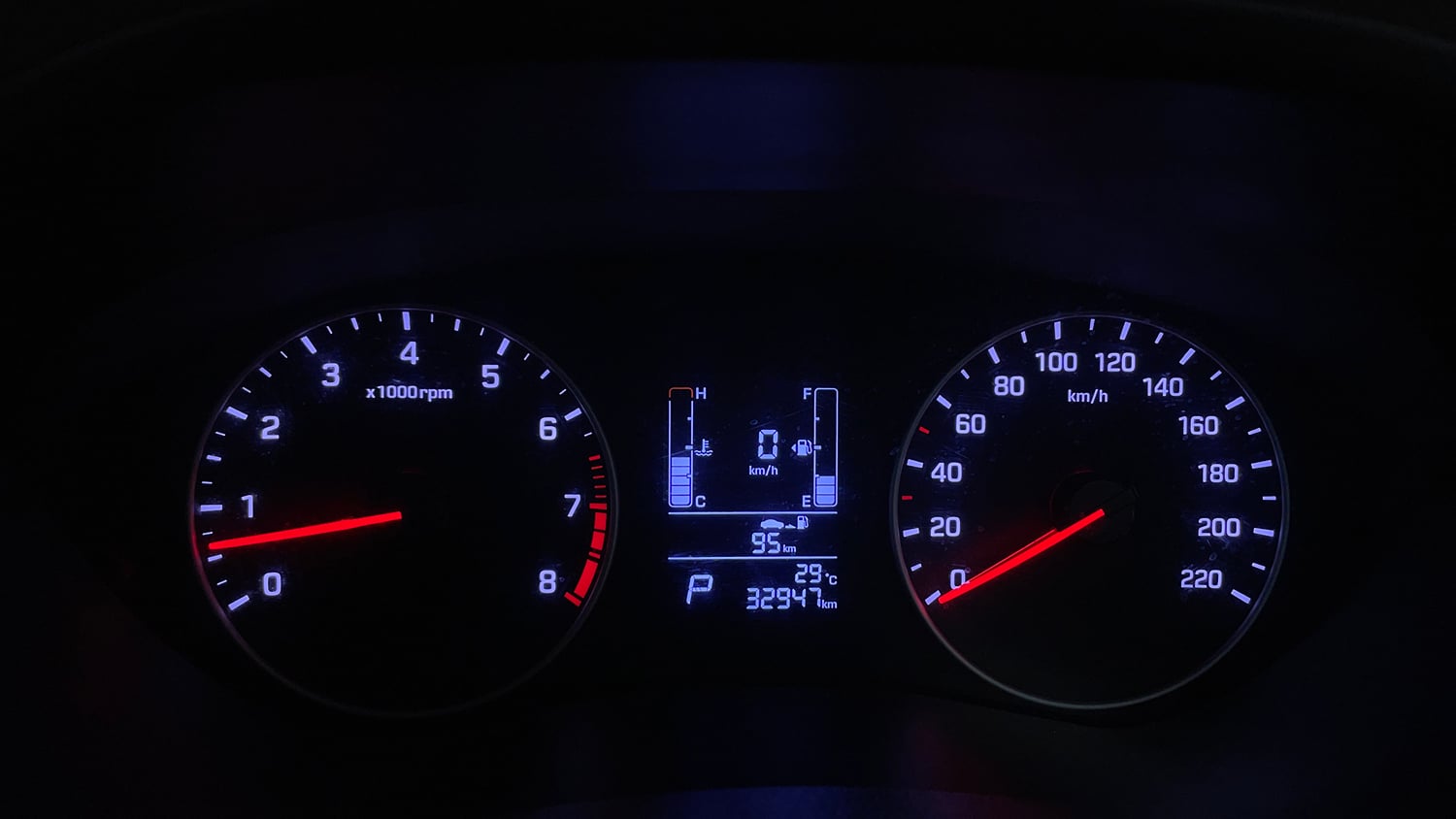 Used 2019 Hyundai Elite i20 Sportz Plus 1.2 CVT Petrol Automatic interior CLUSTERMETER VIEW