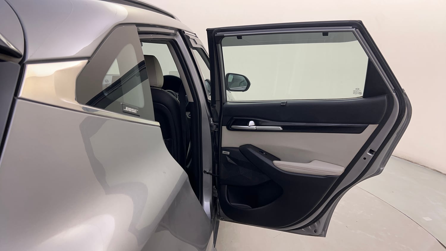 Used 2020 Kia Seltos GTX Plus AT 1.5 Diesel Diesel Automatic interior RIGHT REAR DOOR OPEN VIEW