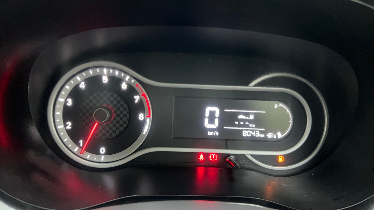 Used 2023 Hyundai Aura SX 1.2 Petrol Petrol Manual interior CLUSTERMETER VIEW