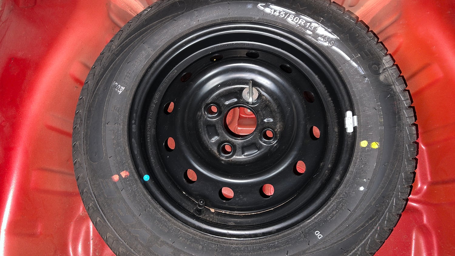 Used 2023 Maruti Suzuki Alto K10 VXi Plus AGS Petrol Automatic tyres SPARE TYRE VIEW