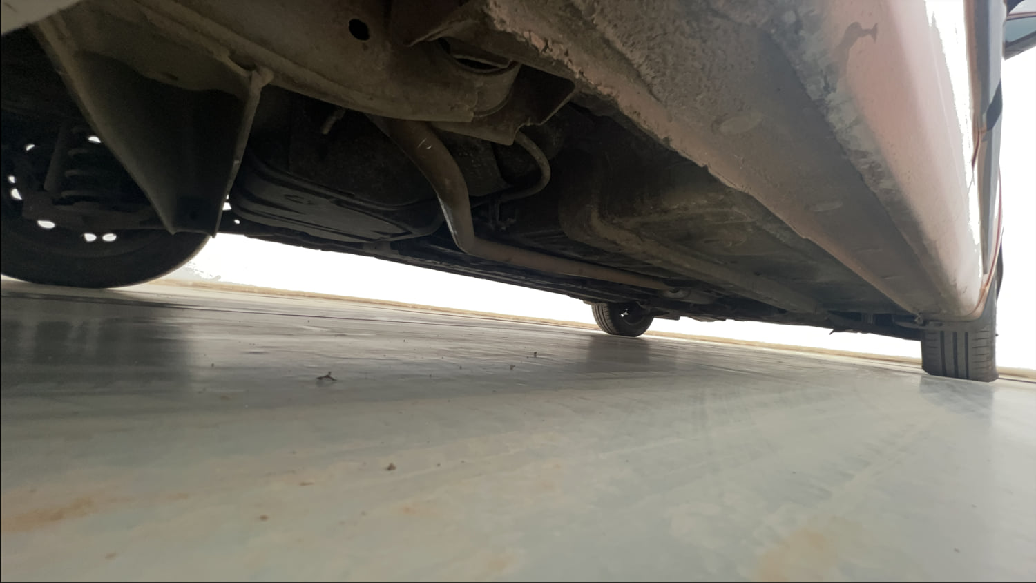 Used 2017 Hyundai Grand i10 Sportz (O) 1.2 Kappa VTVT Petrol Manual extra REAR RIGHT UNDERBODY VIEW