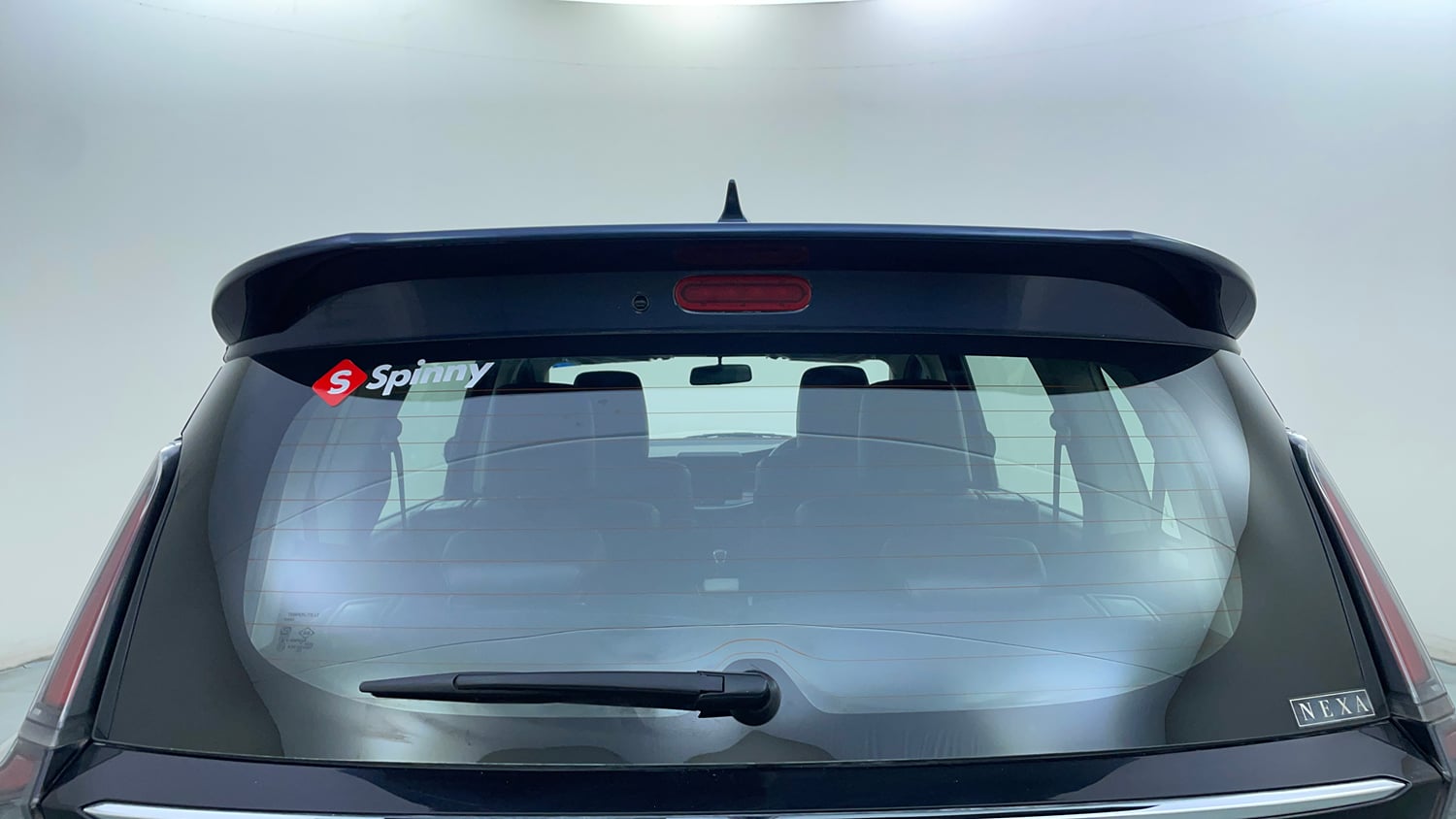 Used 2022 Maruti Suzuki XL6 Alpha Plus AT Petrol Petrol Automatic exterior BACK WINDSHIELD VIEW