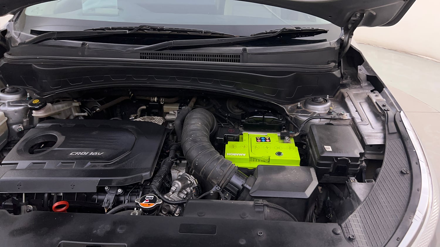 Used 2020 Kia Seltos GTX Plus AT 1.5 Diesel Diesel Automatic engine ENGINE LEFT SIDE HINGE & APRON VIEW