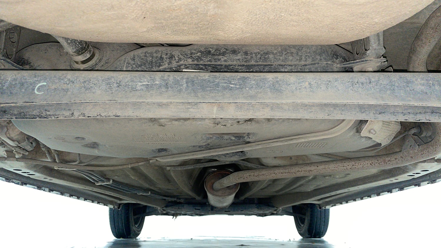 Used 2022 Maruti Suzuki Ignis Delta 1.2 MT Petrol Manual extra REAR UNDERBODY VIEW (TAKEN FROM REAR)