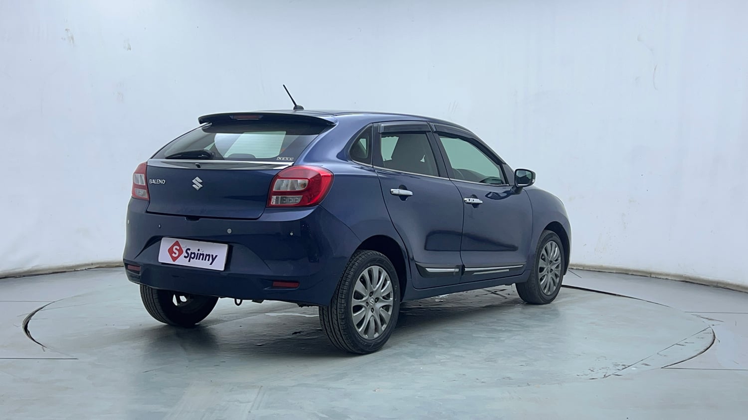 Used 2018 Maruti Suzuki Baleno Alpha 1.2 Petrol Manual exterior RIGHT REAR CORNER VIEW