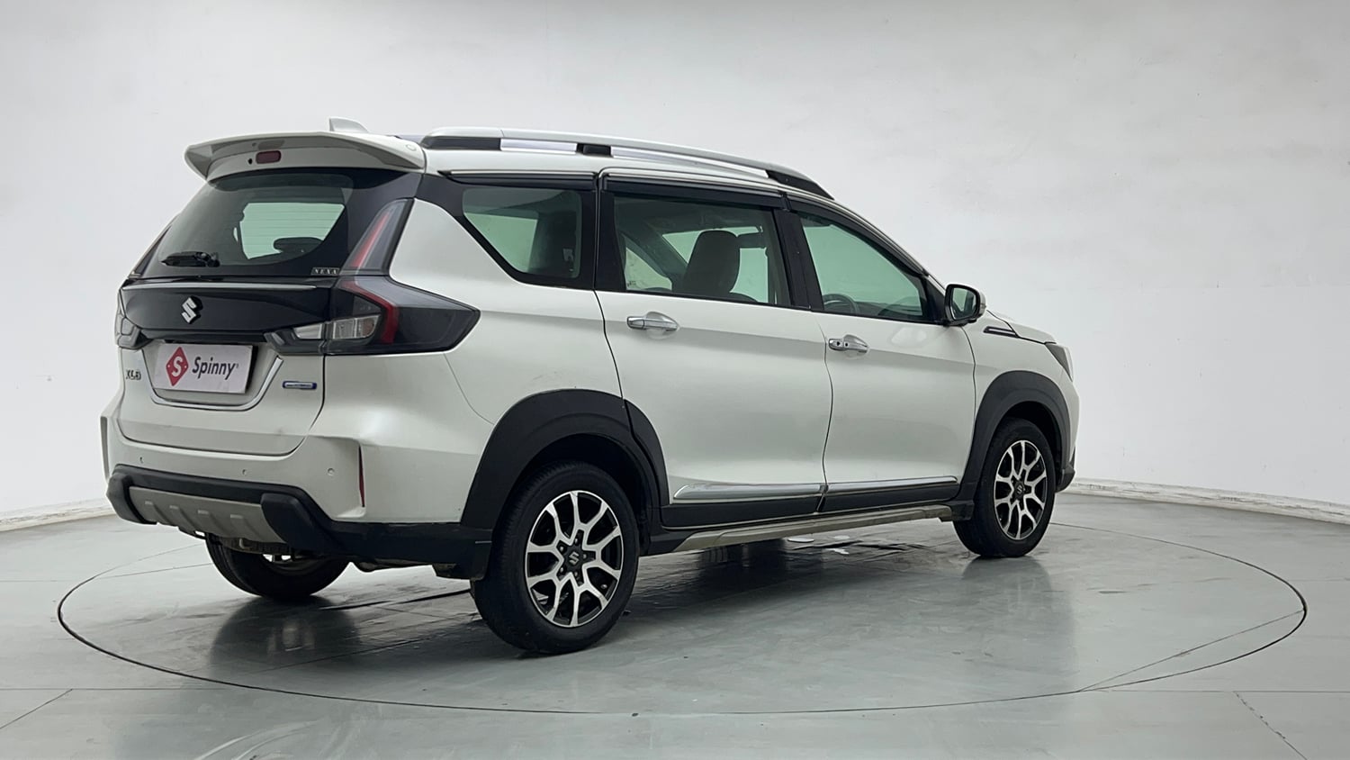 Used 2022 Maruti Suzuki XL6 Alpha Plus MT Petrol Petrol Manual exterior RIGHT REAR CORNER VIEW