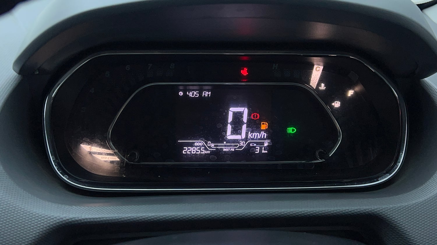 Used 2021 Tata Tigor XZ Plus Petrol Manual interior CLUSTERMETER VIEW
