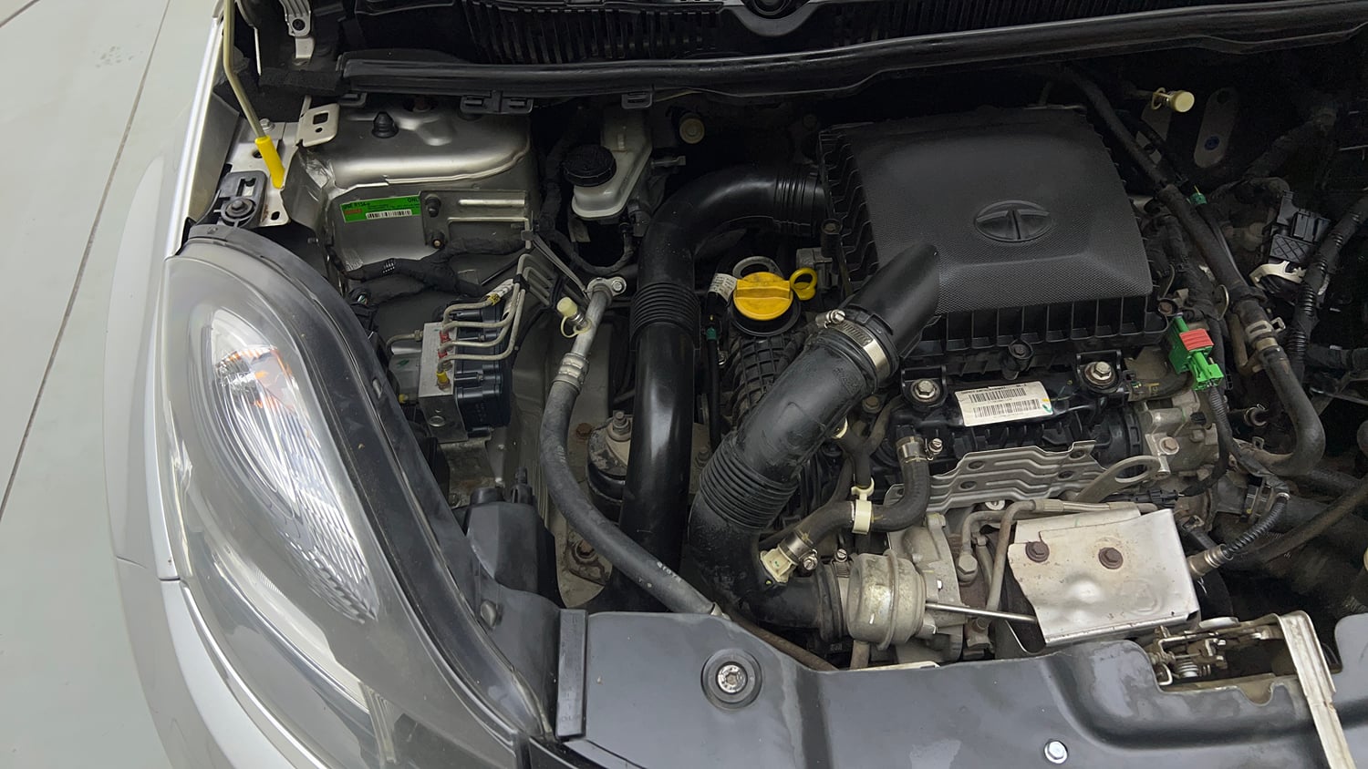 Used 2019 Tata Nexon XMA Petrol Petrol Automatic engine ENGINE RIGHT SIDE VIEW