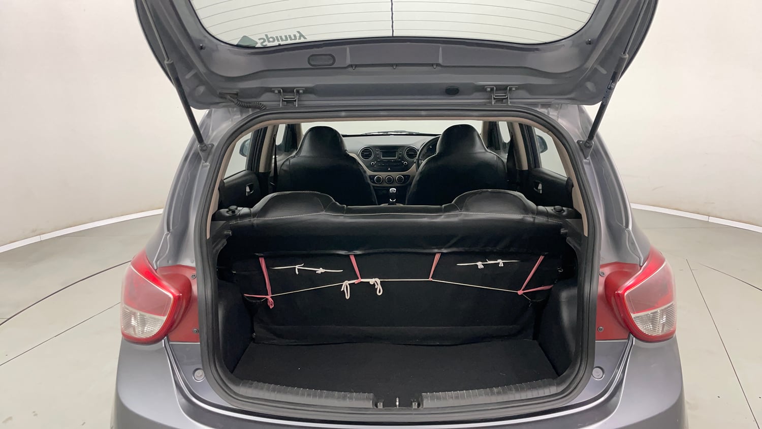 Used 2016 Hyundai Grand i10 Sportz 1.2 Kappa VTVT Petrol Manual interior DICKY INSIDE VIEW