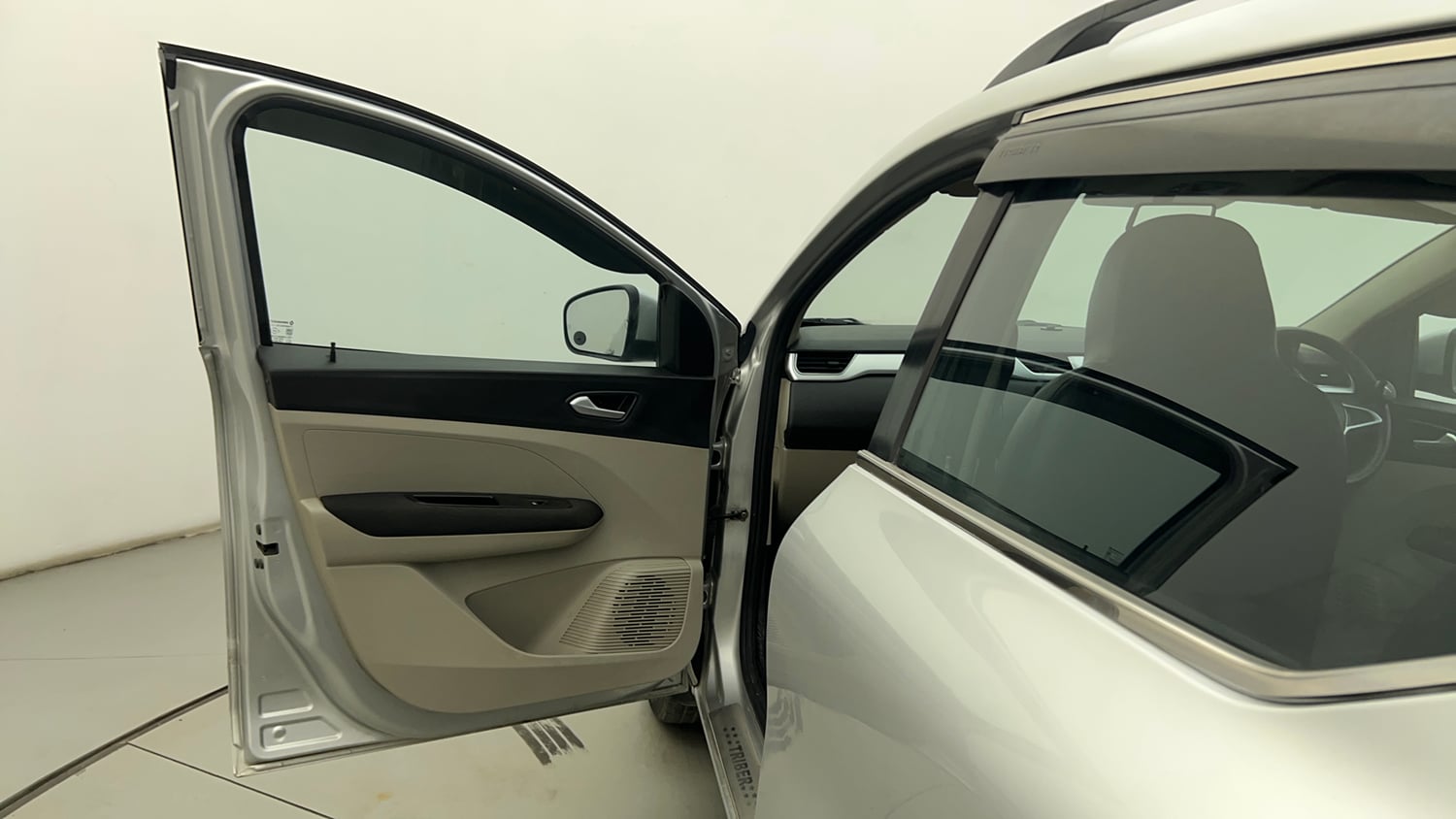 Used 2021 Renault Triber RXZ EASY-R AMT Petrol Automatic interior LEFT FRONT DOOR OPEN VIEW