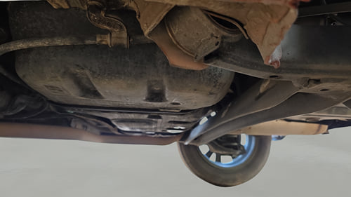 Used 2018 Hyundai Elite i20 Asta 1.2 Petrol Manual extra REAR UNDERBODY VIEW (TAKEN FROM REAR)