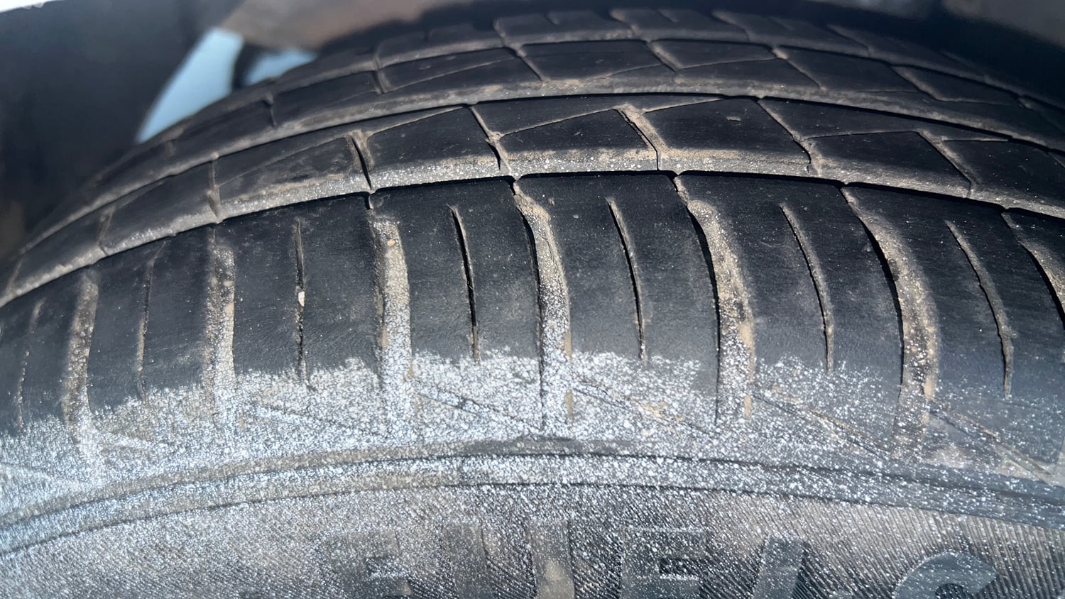 Used 2016 Hyundai Xcent S 1.2 Petrol Manual tyres LEFT FRONT TYRE TREAD VIEW