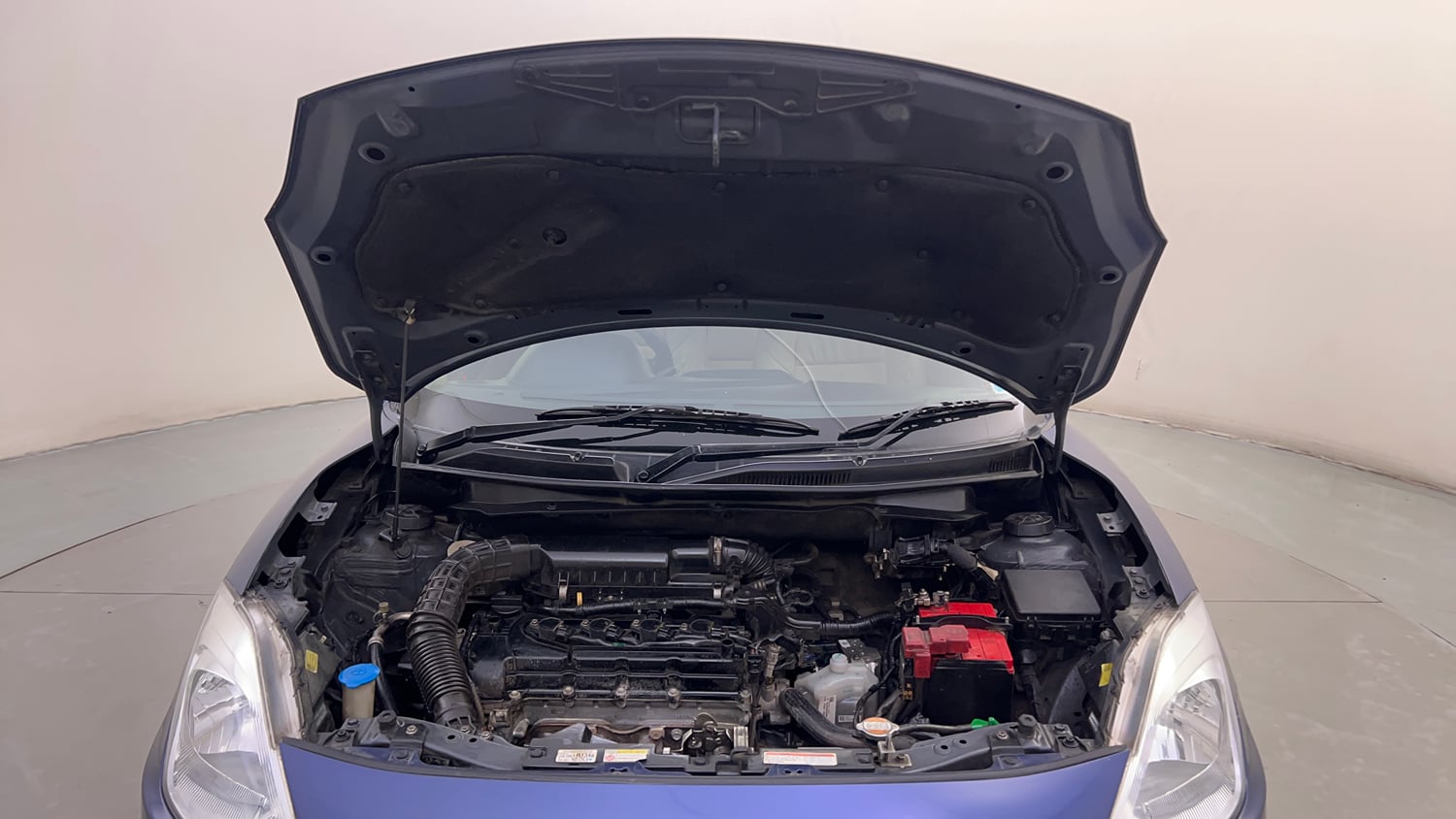 Used 2017 Maruti Suzuki Dzire VXi AMT Petrol Automatic engine ENGINE & BONNET OPEN FRONT VIEW