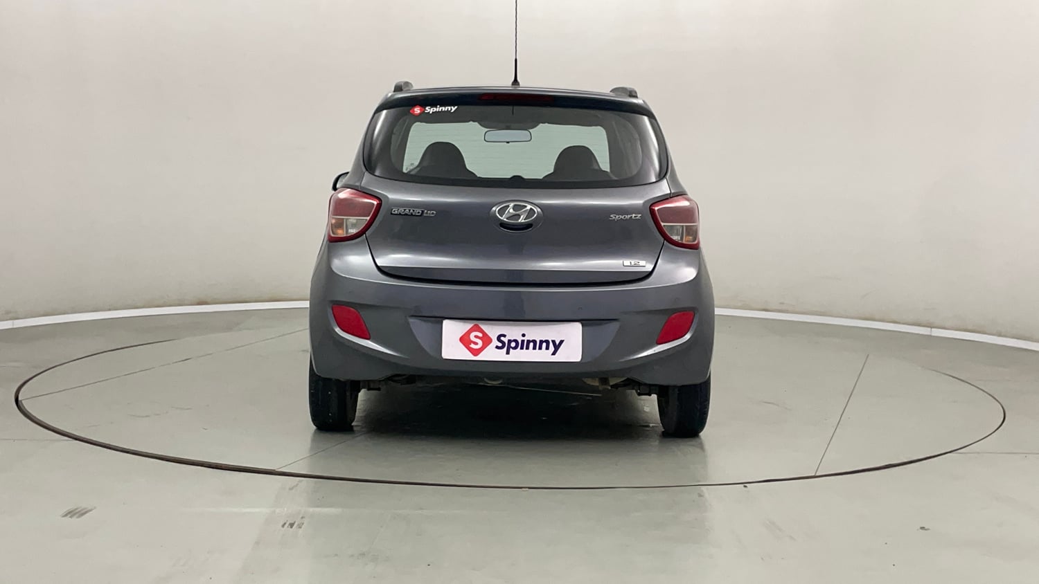 Used 2016 Hyundai Grand i10 Sportz 1.2 Kappa VTVT Petrol Manual exterior BACK VIEW
