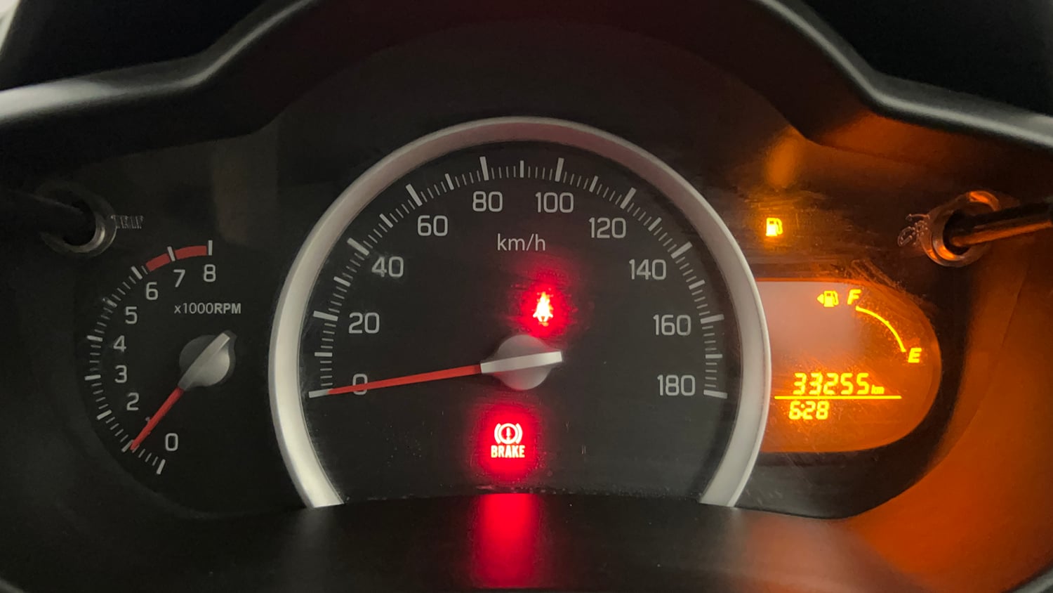 Used 2017 Maruti Suzuki Celerio ZXi Petrol Manual interior CLUSTERMETER VIEW