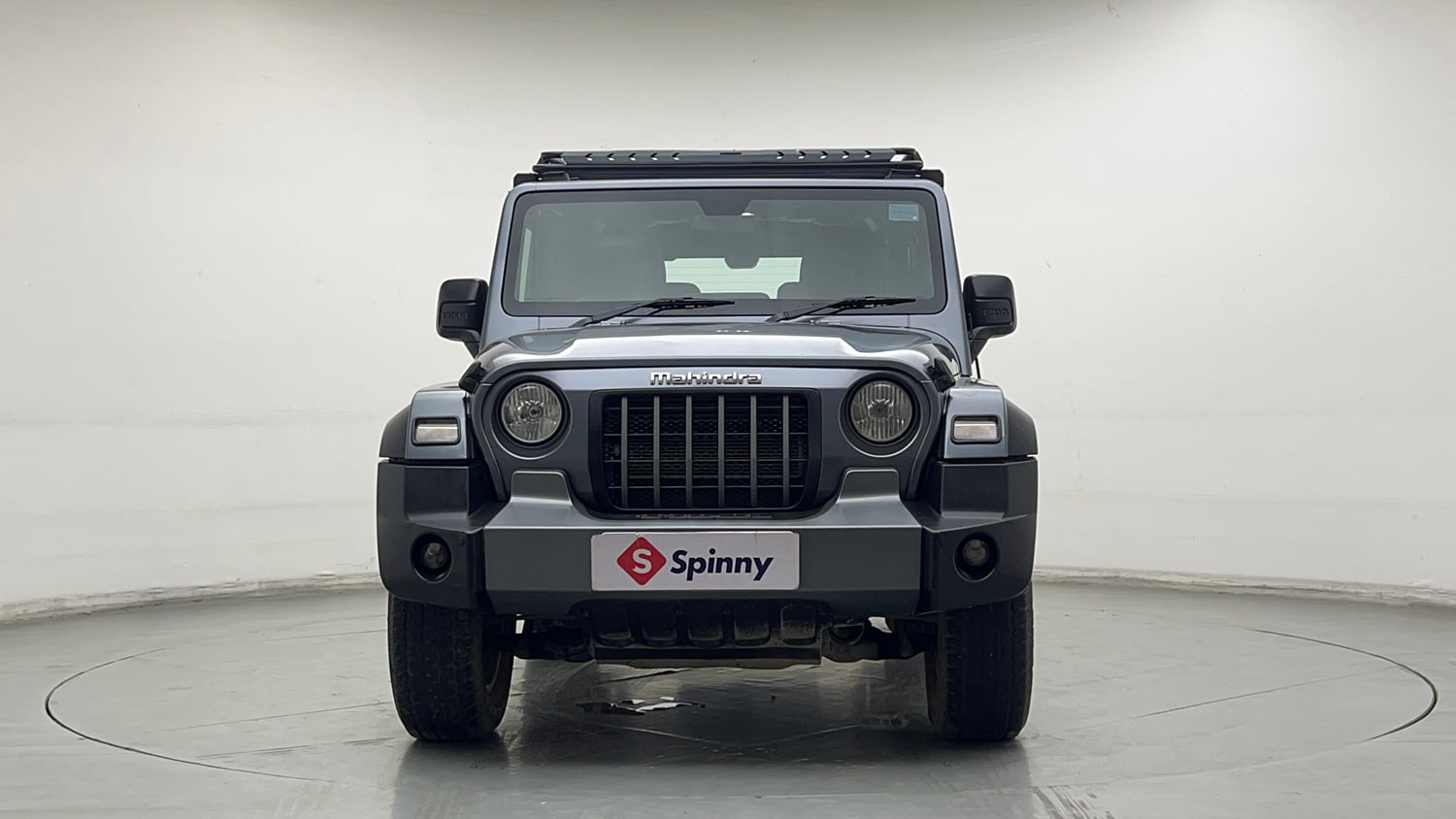 Used 2022 mahindra Thar LX Hard Top Petrol AT 4WD Petrol Automatic exterior FRONT VIEW