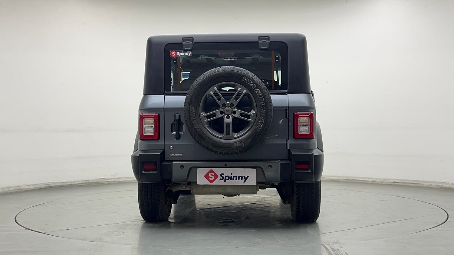 Used 2022 mahindra Thar LX Hard Top Petrol AT 4WD Petrol Automatic exterior BACK VIEW