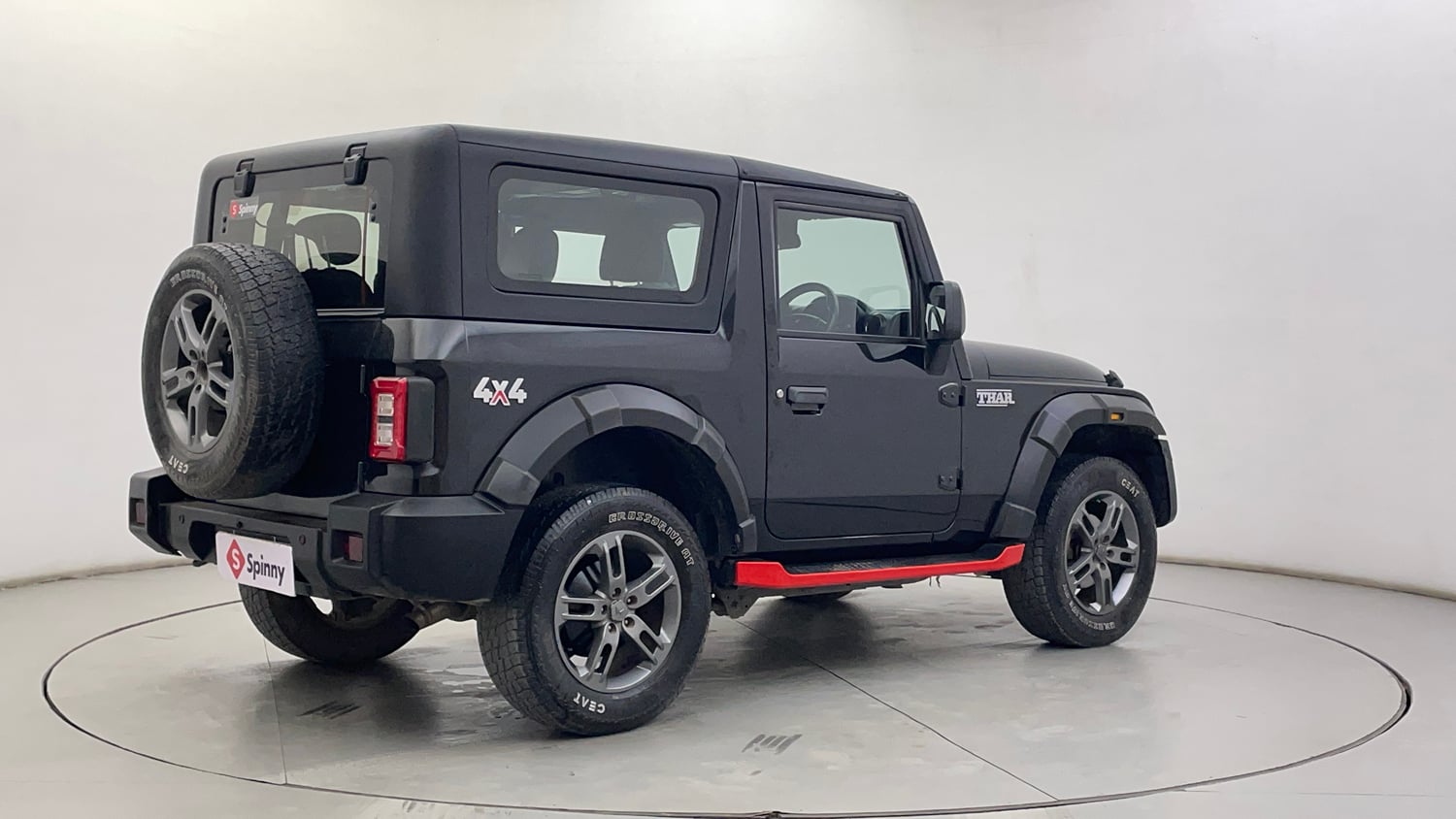 Used 2024 Mahindra Thar LX Hard Top Diesel MT 4WD Diesel Manual exterior RIGHT REAR CORNER VIEW