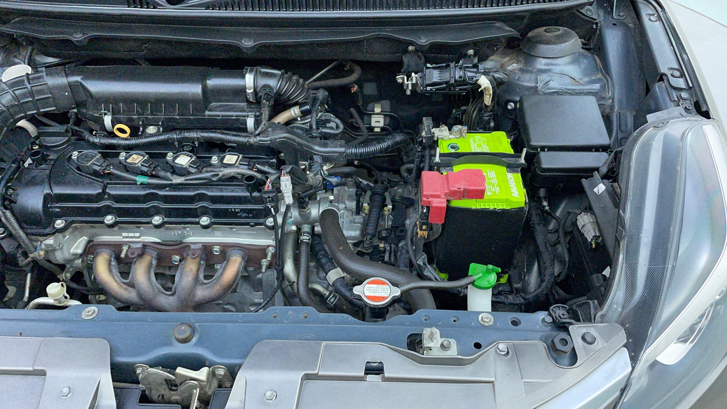 Used 2021 Maruti Suzuki Baleno Zeta Automatic Petrol Automatic engine ENGINE LEFT SIDE VIEW