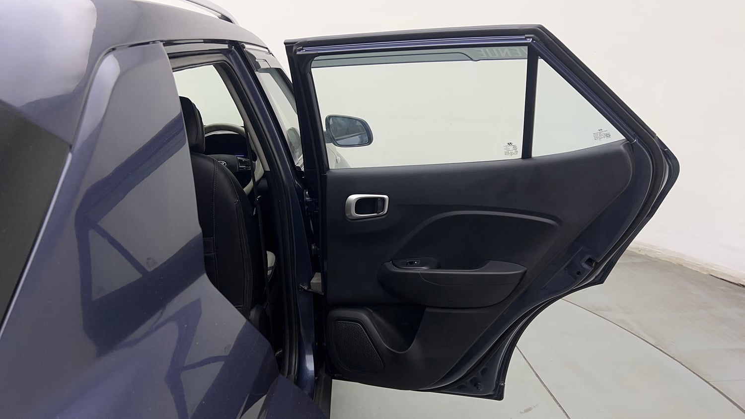 Used 2019 hyundai Venue S 1.0 AT Turbo Petrol Petrol Automatic interior RIGHT REAR DOOR OPEN VIEW