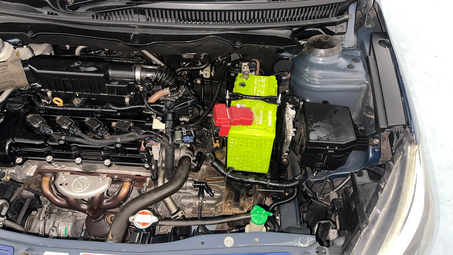 Used 2019 Maruti Suzuki Ciaz Alpha Hybrid 1.5 Petrol Manual engine ENGINE LEFT SIDE VIEW