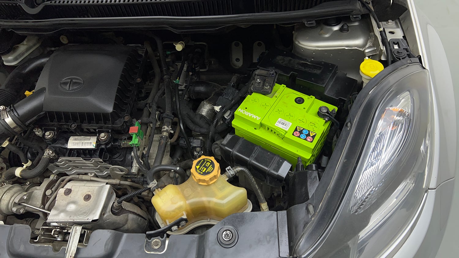 Used 2019 Tata Nexon XMA Petrol Petrol Automatic engine ENGINE LEFT SIDE VIEW