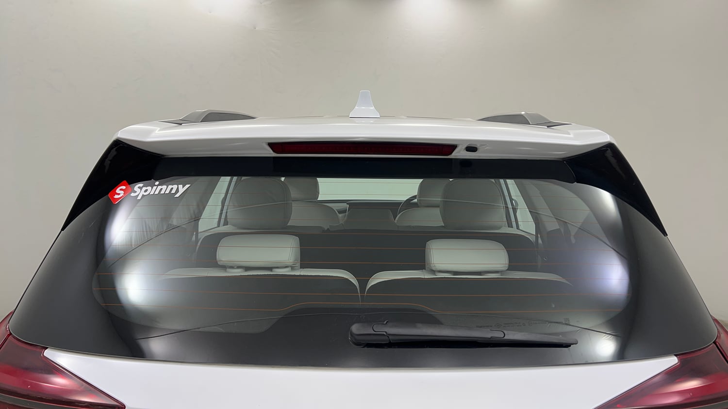 Used 2024 Mahindra XUV700 AX7 Luxury Pack Petrol AT 7 STR Petrol Automatic exterior BACK WINDSHIELD VIEW