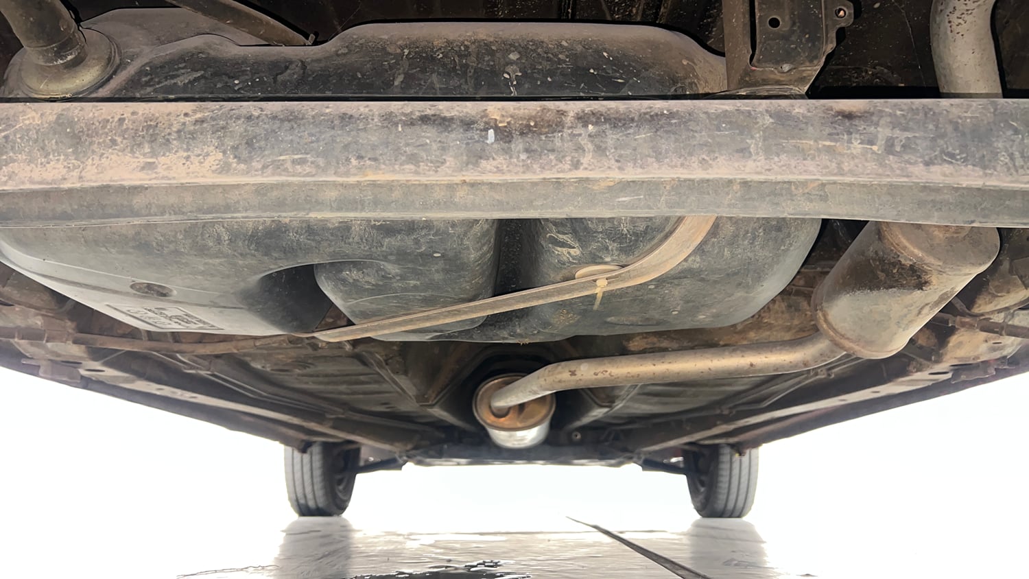 Used 2023 Maruti Suzuki Alto K10 VXi Plus AGS Petrol Automatic extra REAR UNDERBODY VIEW (TAKEN FROM REAR)