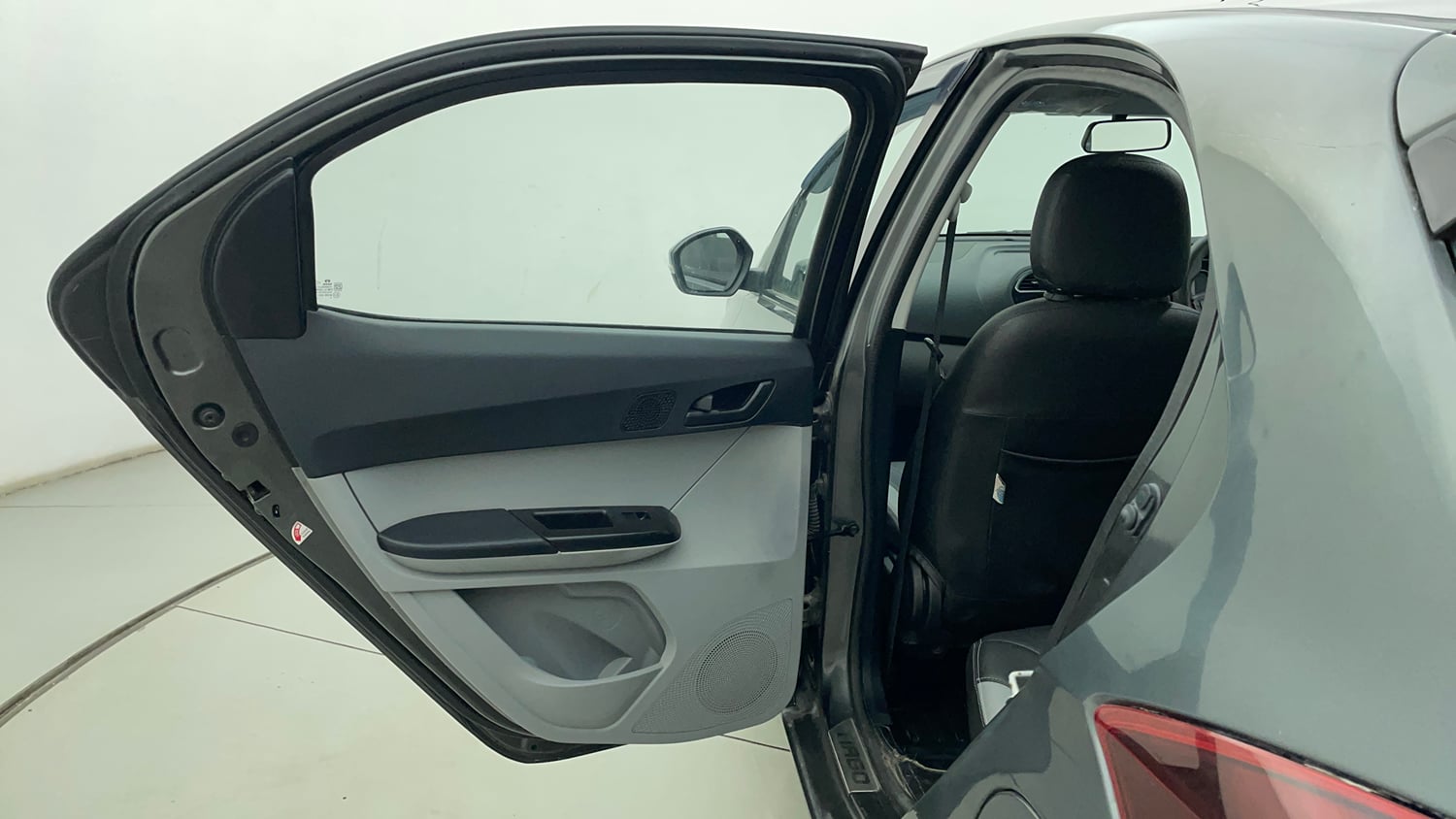 Used 2021 Tata Tiago XZ Petrol Manual interior LEFT REAR DOOR OPEN VIEW