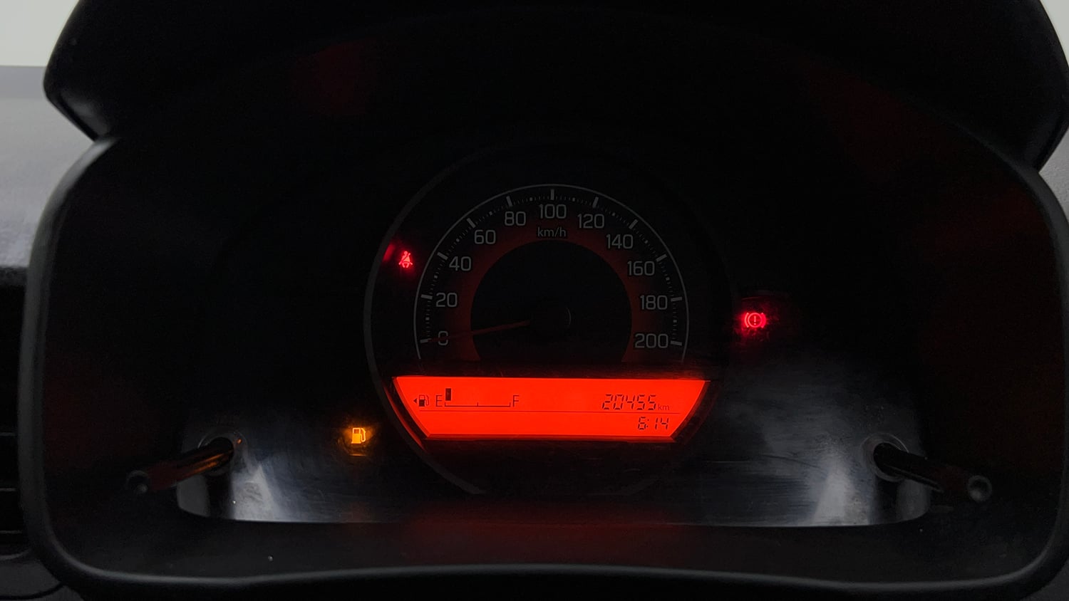 Used 2024 Maruti Suzuki Ignis Sigma 1.2 MT Petrol Manual interior CLUSTERMETER VIEW