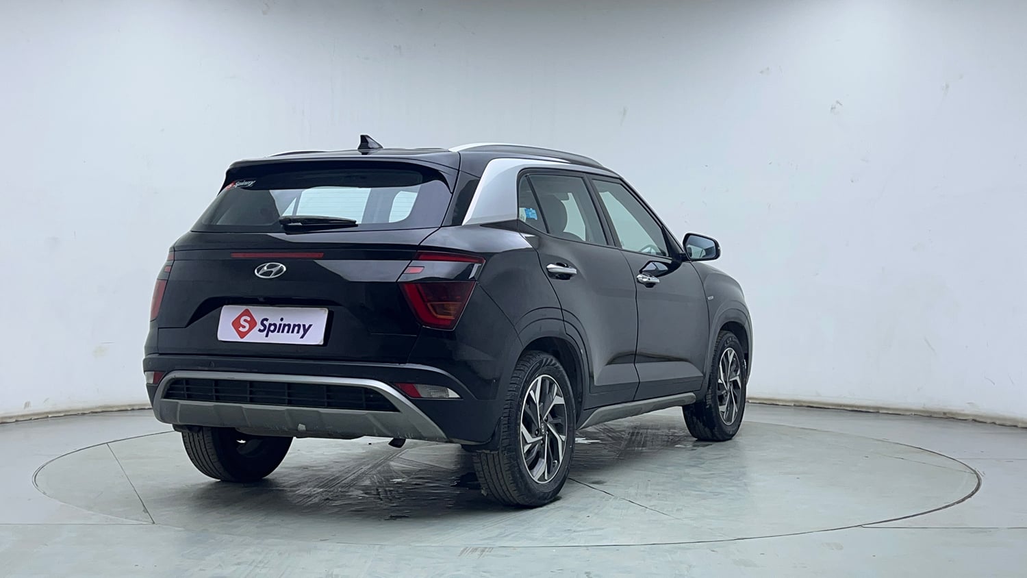 Used 2021 Hyundai Creta SX (O) 1.5 Petrol IVT Petrol Automatic exterior RIGHT REAR CORNER VIEW