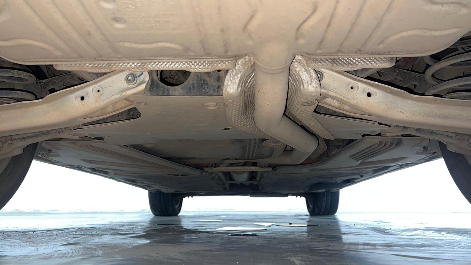 Used 2019 Mercedes-Benz GLA 200 Urban Edition Petrol Automatic extra REAR UNDERBODY VIEW (TAKEN FROM REAR)