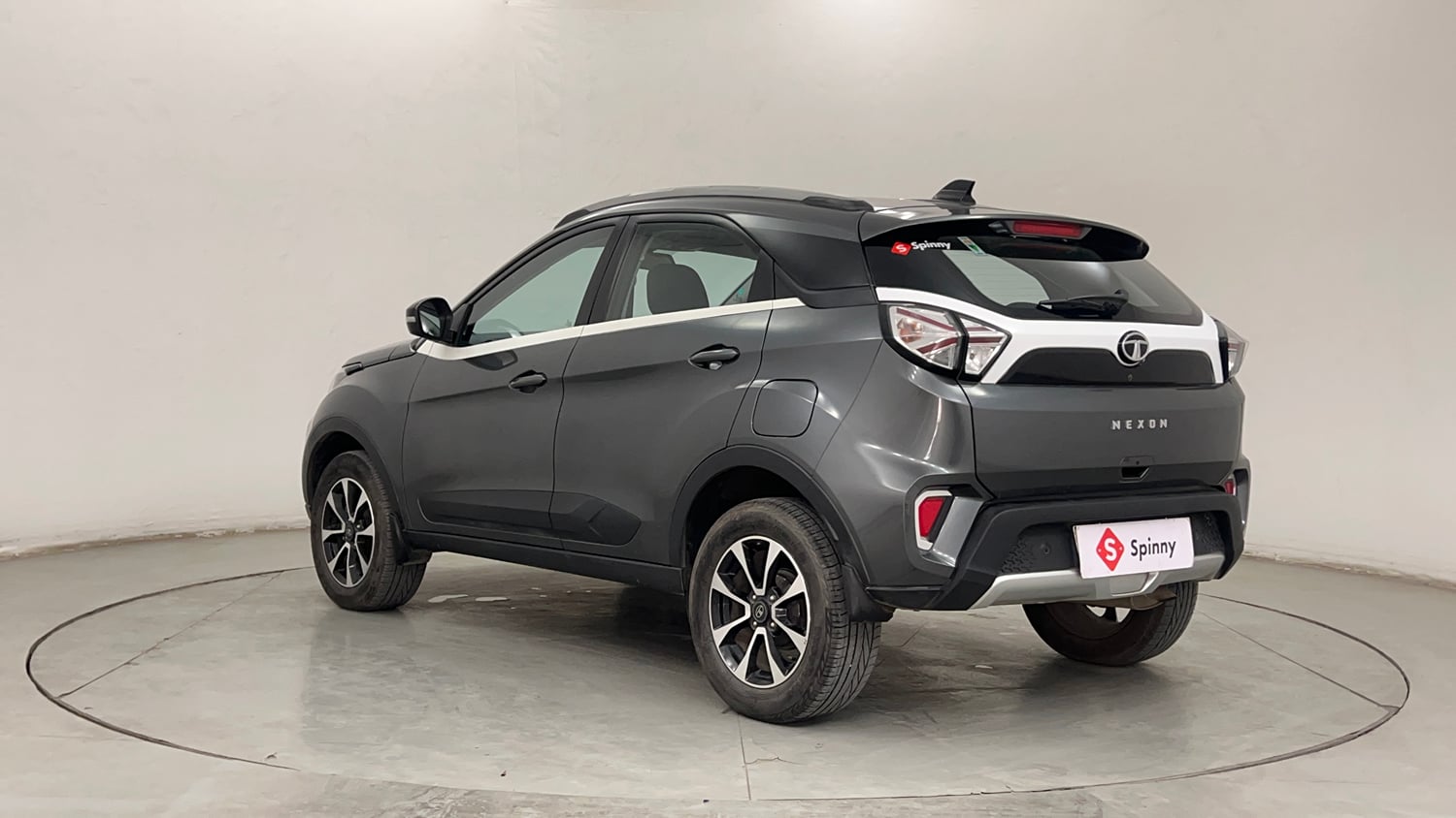 Used 2021 Tata Nexon XZA Plus Petrol Automatic exterior LEFT REAR CORNER VIEW