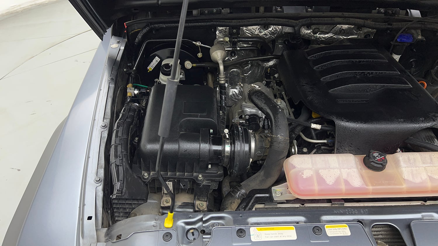 Used 2022 mahindra Thar LX Hard Top Petrol AT 4WD Petrol Automatic engine ENGINE RIGHT SIDE VIEW