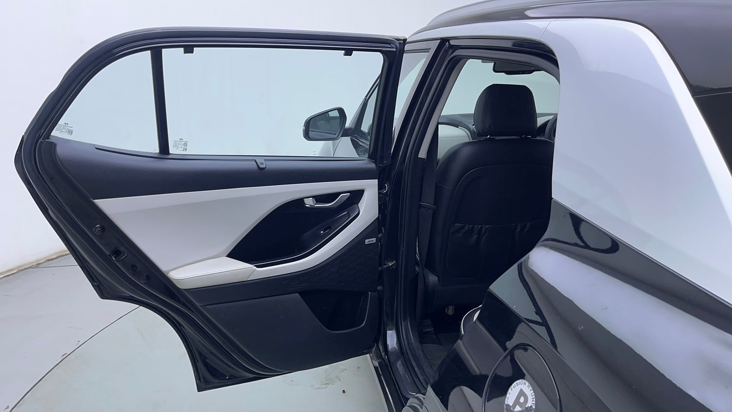 Used 2021 Hyundai Creta SX (O) 1.5 Petrol IVT Petrol Automatic interior LEFT REAR DOOR OPEN VIEW