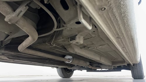 Used 2015 Maruti Suzuki Celerio VXi AMT Petrol Automatic extra REAR RIGHT UNDERBODY VIEW