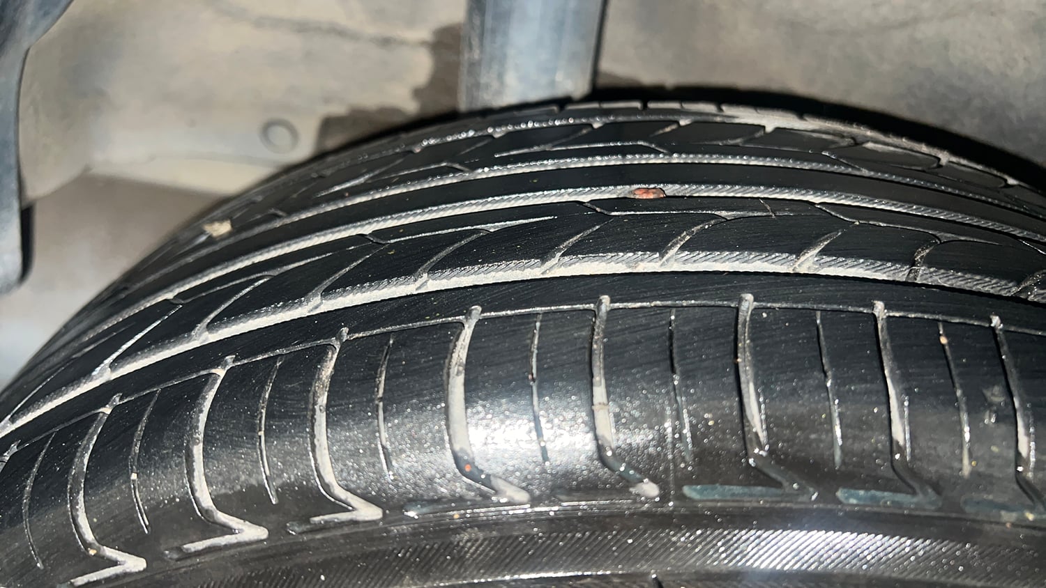 Used 2018 Honda Jazz SV Petrol Petrol Manual tyres RIGHT REAR TYRE TREAD VIEW
