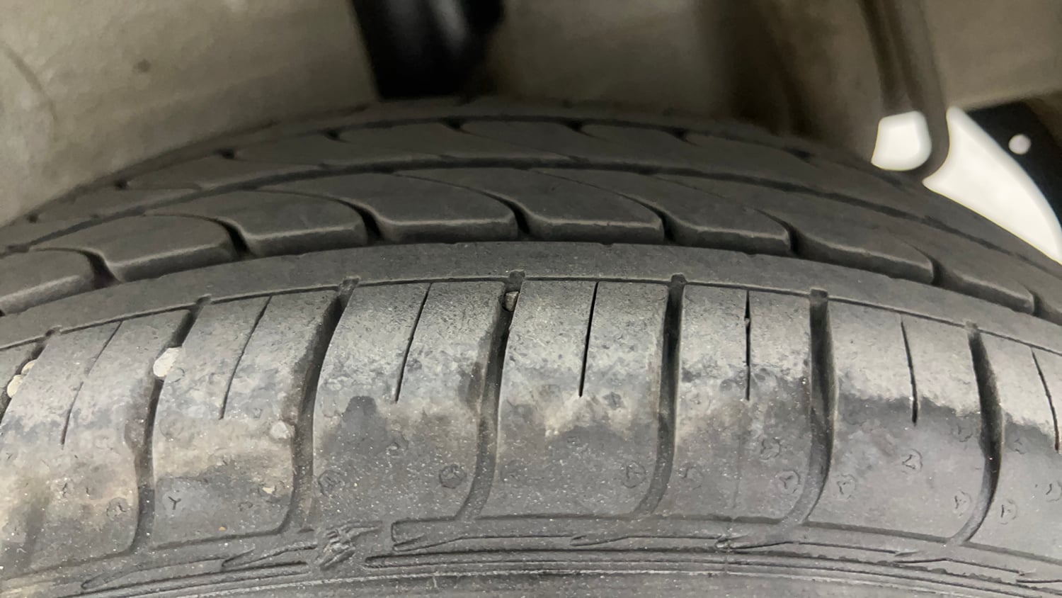 Used 2019 Maruti Suzuki Celerio ZXi AMT Petrol Automatic tyres LEFT REAR TYRE TREAD VIEW