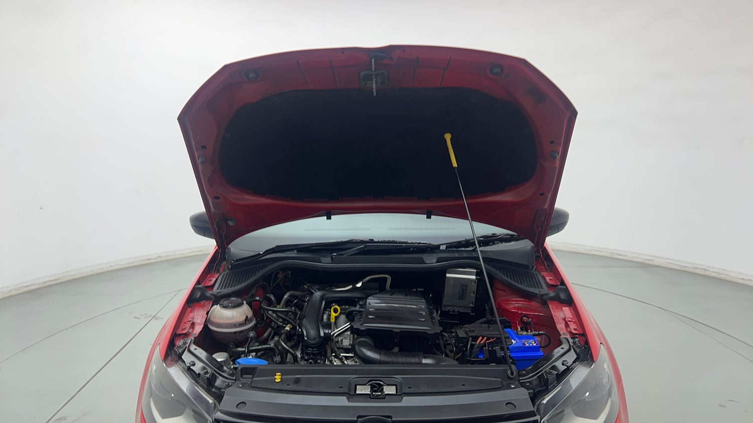 Used 2021 Volkswagen Polo GT Petrol Automatic engine ENGINE & BONNET OPEN FRONT VIEW