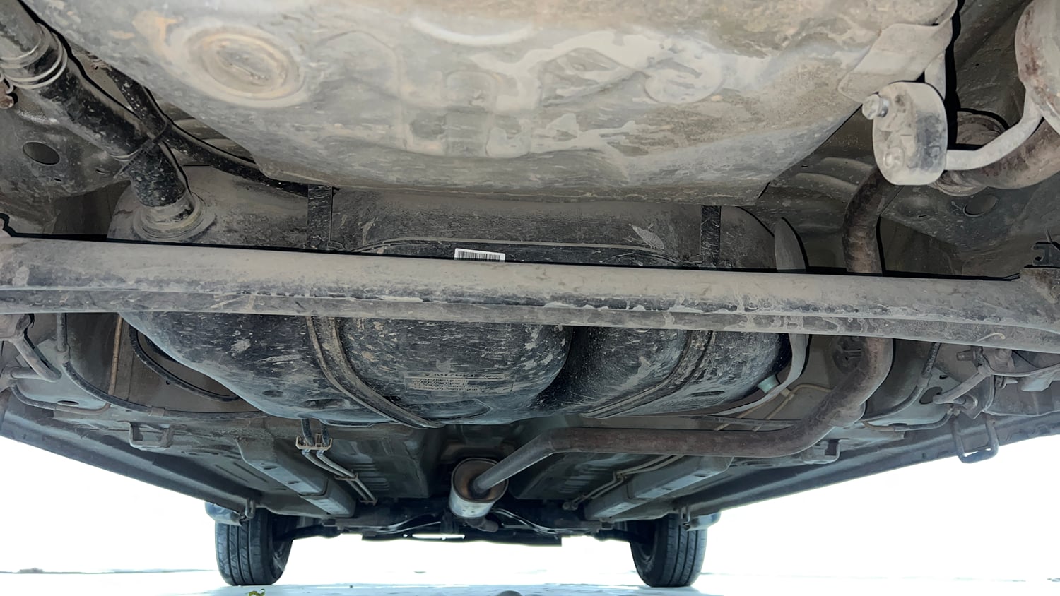 Used 2016 Maruti Suzuki Celerio ZXi AMT Petrol Automatic extra REAR UNDERBODY VIEW (TAKEN FROM REAR)