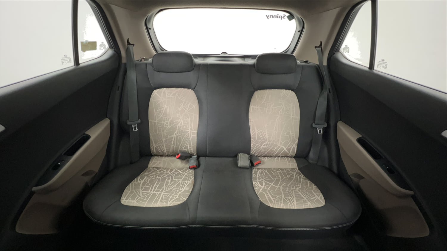 Used 2016 Hyundai Grand i10 Sportz 1.2 Kappa VTVT Petrol Manual interior REAR SEAT CONDITION VIEW