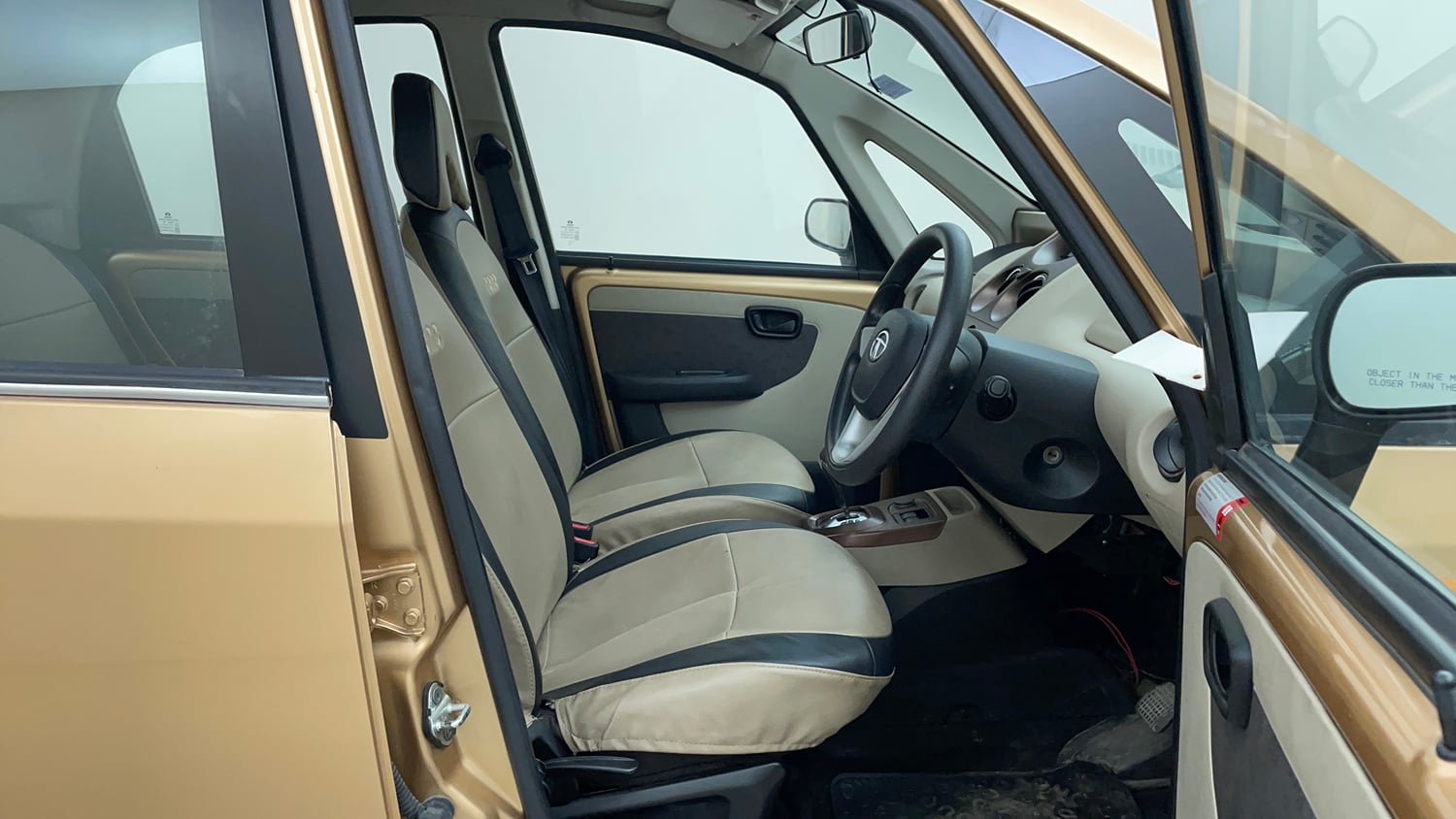 Used 2015 Tata Nano Twist XTA Petrol Automatic interior RIGHT SIDE FRONT DOOR CABIN VIEW